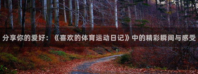 球友会体育最新版下载：分享你的爱好：《喜欢的体育运动日记》中的精彩瞬间与感受